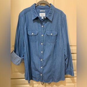 Charter Club Soft Denim Shirt